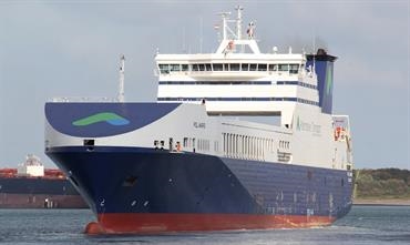 The Europoort-Killingholme route is operated by the freight-only sister ships POL MARIS and HATCHE. © Rob de Visser