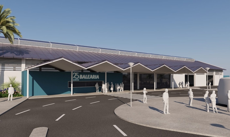 A new terminal will be built © Baleària