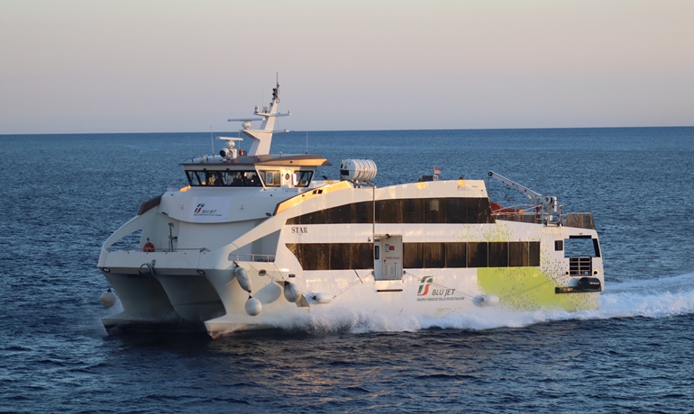 Italian ferry operator Blu Jet completes purchase of high-speed catamaran STAR