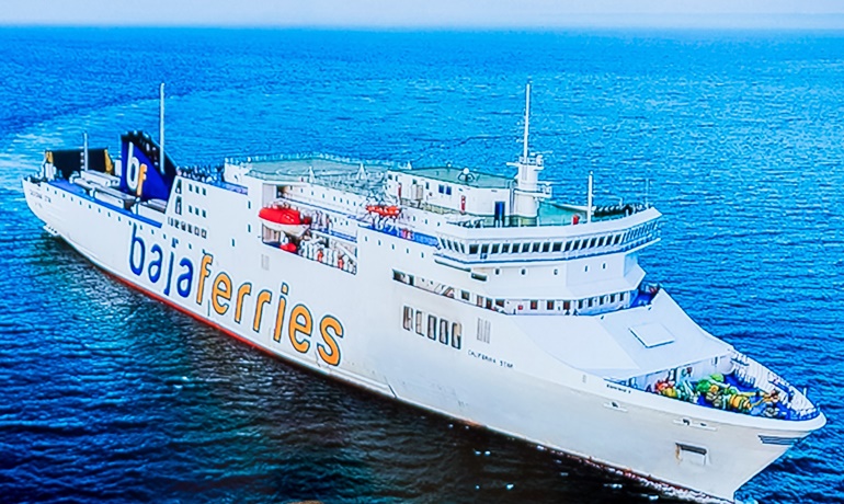 CALIFORNIA STAR has been purchased by Adria Ferries for USD 45 million © Baja Ferries