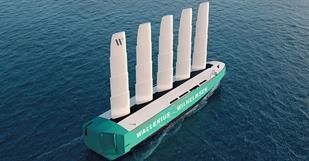 Rendering from Wallenius' Orcelle Wind project. © Wallenius Marine Rendering from Wallenius' Orcelle Wind project. © Wallenius Marine