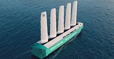 Rendering from Wallenius' Orcelle Wind project. © Wallenius Marine 