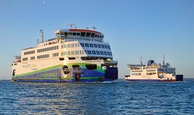 The UK government will spend GBP 10.5 million for lifeline ferry services linking the mainland with the Isle of Wight and the Isles of Scilly. © Maritime Photographic
