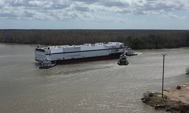 The RoRo space rocket carrier SPACESHIP has been launched | Shippax
