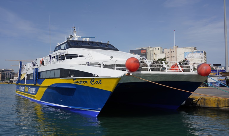 SUPERCAT was acquired in late 2017 and missed the 2018 season due to technical issues © George Giannakis