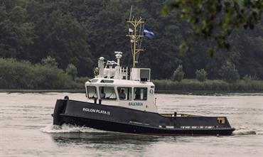 The ROLON PLATA II, latest addition to Baleària's fleet © Damen Shipyards Group The ROLON PLATA II, latest addition to Baleària's fleet © Damen Shipyards Group