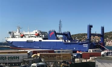 Aegean Seaways couldn't meet the charter party for KAUNAS © Selim San