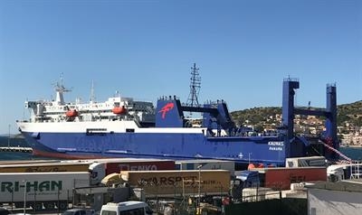 Aegean Seaways couldn't meet the charter party for KAUNAS © Selim San