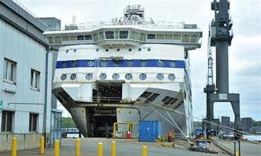 Brittany Ferries has confirmed the annulation of the HONFLEUR contract. © Frank Behling Brittany Ferries has confirmed the annulation of the HONFLEUR contract. © Frank Behling