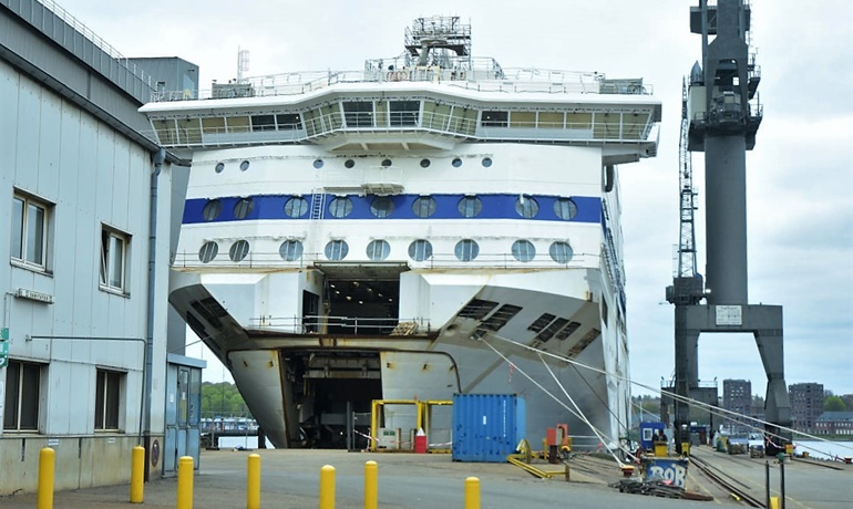 Brittany Ferries has confirmed the annulation of the HONFLEUR contract. © Frank Behling