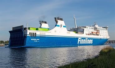 NORDLINK will be renamed FINNSWAN for her new role on the Sweden-Finland route © Marko Stampehl NORDLINK will be renamed FINNSWAN for her new role on the Sweden-Finland route © Marko Stampehl