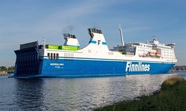 NORDLINK will be renamed FINNSWAN for her new role on the Sweden-Finland route © Marko Stampehl