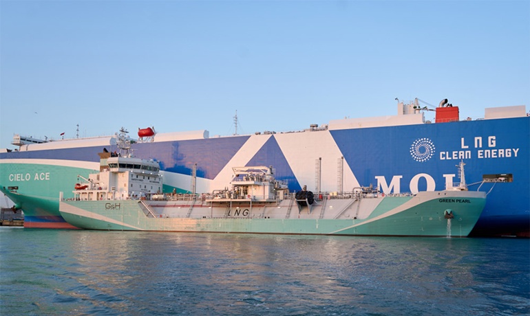 MOL signs deal to supply bio-LNG fuel for car carriers in Europe