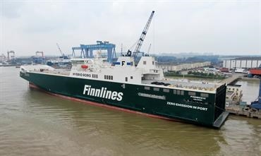 FINNECO III is delivered © Finnlines Plc FINNECO III is delivered © Finnlines Plc