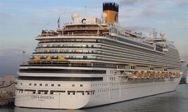 COSTA DIADEMA is one of two Costa Cruises ships to resume operations from Italian ports in September. © Marc Ottini