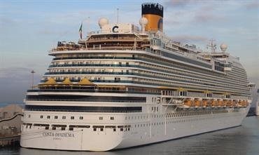 COSTA DIADEMA is one of two Costa Cruises ships to resume operations from Italian ports in September. © Marc Ottini COSTA DIADEMA is one of two Costa Cruises ships to resume operations from Italian ports in September. © Marc Ottini