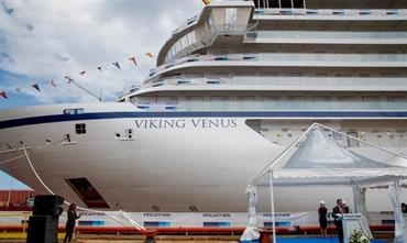 VIKING VENUS is the seventh ship in Viking Cruises' Star series. © Fincantieri VIKING VENUS is the seventh ship in Viking Cruises' Star series. © Fincantieri