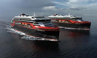 Hurtigruten has joined an investment group to safeguard Kleven Shipyard from bankruptcy © Hurtigruten