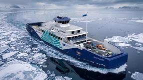 Rendering of newbuilding for Estonian State Fleet. © Crist S.A.