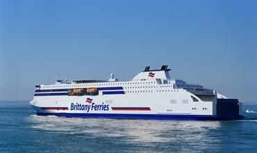 The second E-Flexer for Brittany Ferries will be the first in the series to be LNG-powered © Brittany Ferries