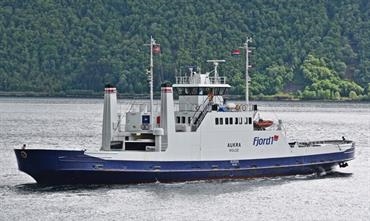 The 1978-built AUKRA is one of the ferries to be replaced by new tonnage © Uwe Jakob