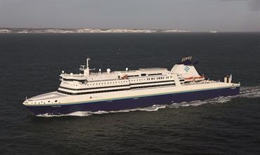 The charter deal of ATLANTIC VISION with Tallink is to end in November 2018, but MA will likely exercise an option for another year bringing it to November 2019 © Shippax 