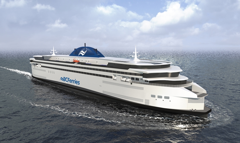 In June, BC Ferries assigned LMG Marin as design agent for its new major vessels © LMG Marin In June, BC Ferries assigned LMG Marin as design agent for its new major vessels © LMG Marin