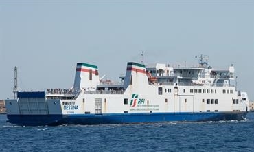 MESSINA is the benchmark for RFI's new railway ferry © Frank Lose
