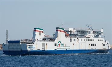 MESSINA is the benchmark for RFI's new railway ferry © Frank Lose MESSINA is the benchmark for RFI's new railway ferry © Frank Lose
