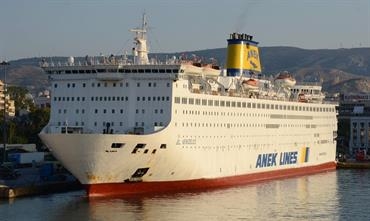 EL. VENIZELOS' charter has been marred by COVID-19. © Philippe Holthof EL. VENIZELOS' charter has been marred by COVID-19. © Philippe Holthof