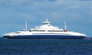 BASTØ VI is one of two existing double-enders in the Bastø Fosen fleet to be electrified. © Peter Therkildsen BASTØ VI is one of two existing double-enders in the Bastø Fosen fleet to be electrified. © Peter Therkildsen