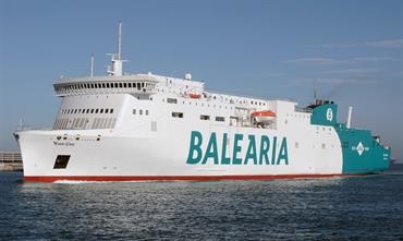 MARIE CURIE will replace ABEL MATUTES on the Canary Bridge Seaways service © Frank Heine