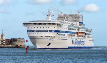 Brittany Ferries relies heavily on passenger revenues, which has made the French operator COVID-prone. © Maritime Photographic Brittany Ferries relies heavily on passenger revenues, which has made the French operator COVID-prone. © Maritime Photographic