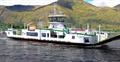 Rendering of the new electric Corran ferry. © NaValue