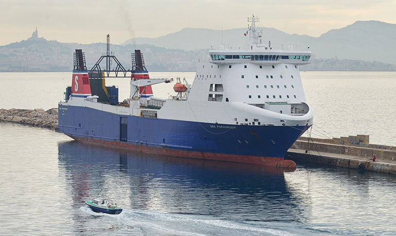 ARK FORWARDER in Marseille on November 15. Photo: Mike Louagie ARK FORWARDER in Marseille on November 15. Photo: Mike Louagie
