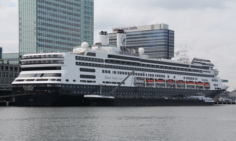ROTTERDAM is one of two HAL ships acquired by UK-based Fred. Olsen Cruise Lines. © Kai Ortel