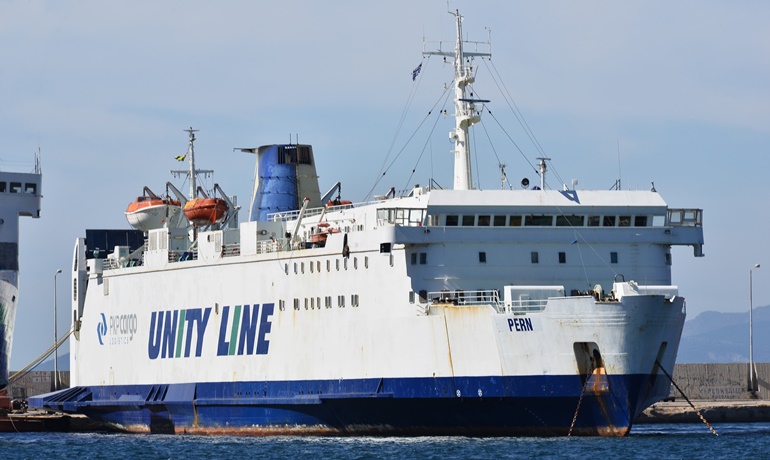 The 1977-built PERN has found a new owner in the form of Levante Ferries © Marc Ottini The 1977-built PERN has found a new owner in the form of Levante Ferries © Marc Ottini