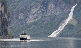 The 1971-built BOLSØY underway from Hellesylt to Geiranger © Søren Lund Hviid The 1971-built BOLSØY underway from Hellesylt to Geiranger © Søren Lund Hviid