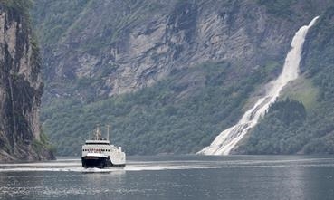 The 1971-built BOLSØY underway from Hellesylt to Geiranger © Søren Lund Hviid The 1971-built BOLSØY underway from Hellesylt to Geiranger © Søren Lund Hviid