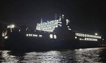 HOLLANDIA SEAWAYS has been handed over to DFDS © DFDS