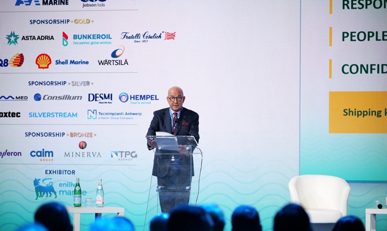 Grimaldi Group Managing Director Emanuele Grimaldi