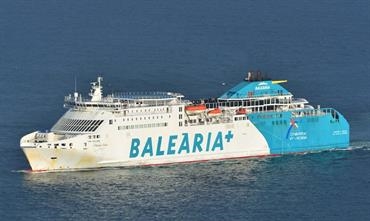 MARTIN I SOLER is one of three ferries to be re-engined with dual fuel Caterpillar Marine MaK 9M46DF engines © Marc Ottini MARTIN I SOLER is one of three ferries to be re-engined with dual fuel Caterpillar Marine MaK 9M46DF engines © Marc Ottini