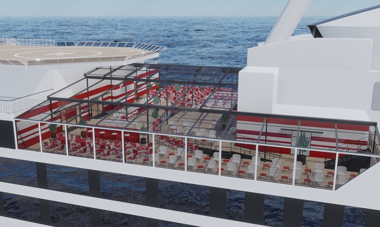 VIKING GLORY rooftop terrace © Viking Line VIKING GLORY rooftop terrace © Viking Line