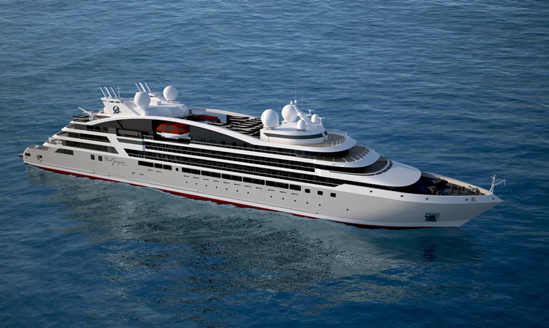 Paul Gauguin Cruises' fleet will grow from one to three ships following the takover of Paul Gauguin Cruises by Artemis Group-controlled Ponant. © Fincantieri