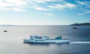 SICILIA is the fourth ship in the Baleària fleet that underwent an LNG retrofit. Two more will follow. © Baleària SICILIA is the fourth ship in the Baleària fleet that underwent an LNG retrofit. Two more will follow. © Baleària
