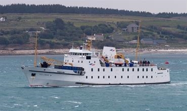 Hundreds of people were stranded in the Scilly Isles after lifeline service ferry SCILLONIAN III was stopped by engine problems. © Søren Lund Hviid Hundreds of people were stranded in the Scilly Isles after lifeline service ferry SCILLONIAN III was stopped by engine problems. © Søren Lund Hviid
