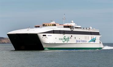 JONATHAN SWIFT will be renamed CECILIA PAYNE when joining Baleària in spring © Maritime Photographic JONATHAN SWIFT will be renamed CECILIA PAYNE when joining Baleària in spring © Maritime Photographic
