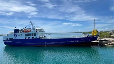 Aznar Shipping's 2025-built RoPax ALEXANDER AZNAR 1. © Aznar Shipping Corp. Aznar Shipping's 2025-built RoPax ALEXANDER AZNAR 1. © Aznar Shipping Corp.
