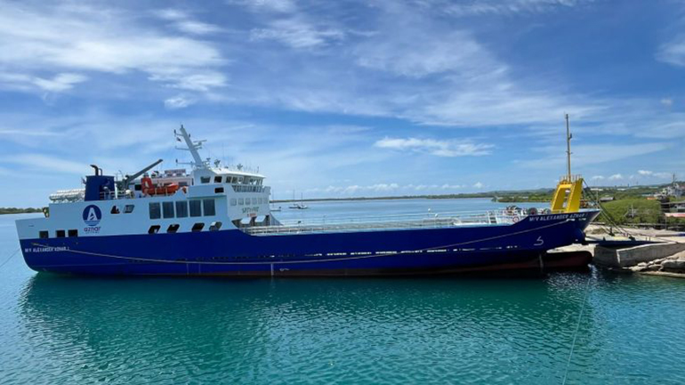 Aznar Shipping's 2025-built RoPax ALEXANDER AZNAR 1. © Aznar Shipping Corp. Aznar Shipping's 2025-built RoPax ALEXANDER AZNAR 1. © Aznar Shipping Corp.