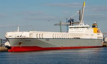 MAZARINE is one of three CLdN freighters to operate the Portugal-Benelux MoS. © Frank Lose MAZARINE is one of three CLdN freighters to operate the Portugal-Benelux MoS. © Frank Lose